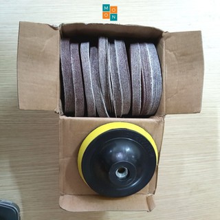 Đế nhám, Nhám tròn, Bát nhôm phi 100