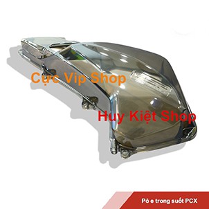 Ốp Pô E Trong Suốt Gắn Xe PCX Cao Cấp (2094)