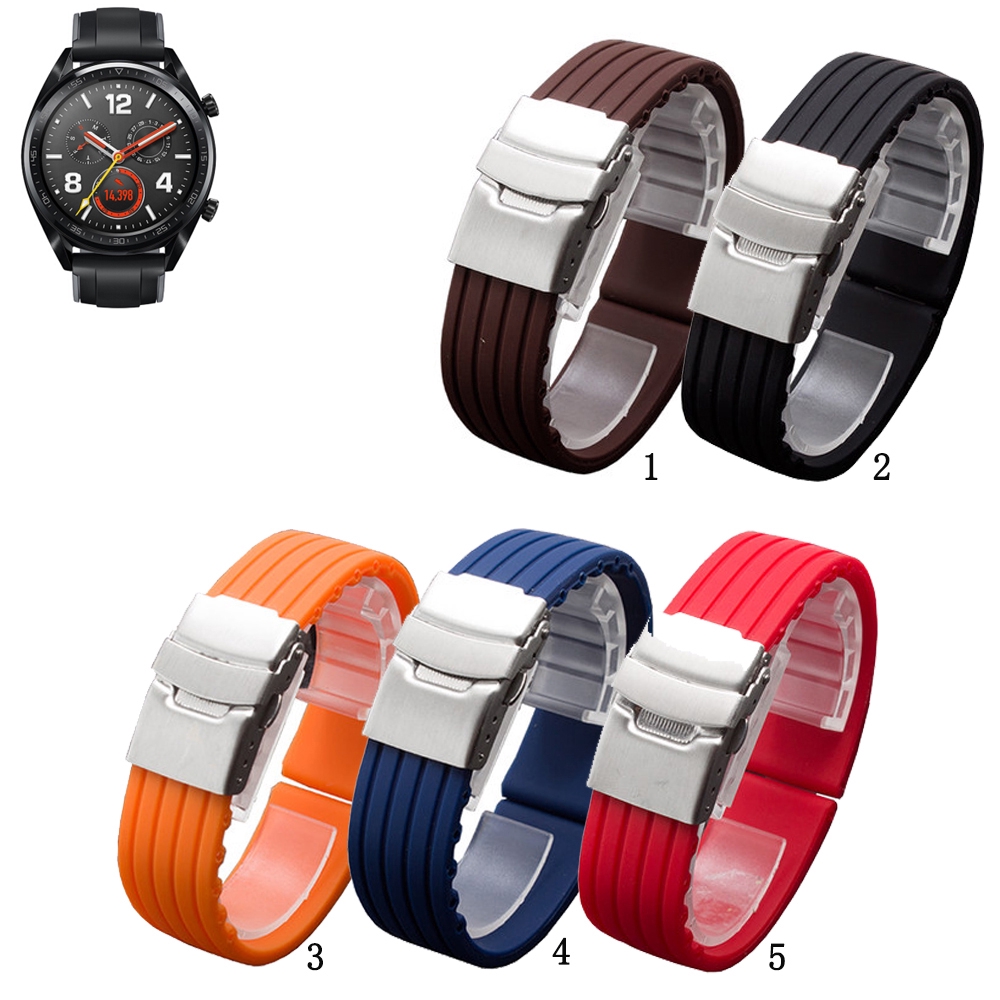 Dây đeo silicon mềm thích hợp cho đồng hồ thông minh Huawei Watch GT 2 2e
