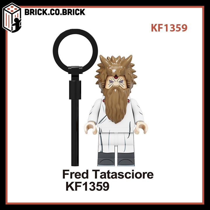 Đồ chơi lắp ráp minifigure nhân vật phim hoạt hình Naruto Tobi Uchiha Obito Sasori Madara KF6118