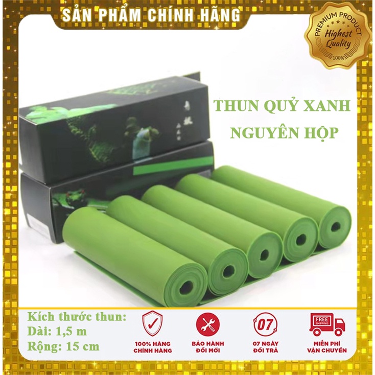 [VIP] 1 HỘP THUN QUỶ XANH CHÍNH HÃNG KHÔNG KÈM PHỤ KIỆN