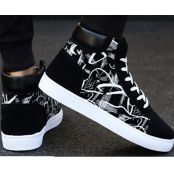 Giày Nam Thể Thao Cao Cấp Hot Trend SPOST - OLALA Trắng Đỏ - MÃ GN039 - Hàng Loại 1 | BigBuy360 - bigbuy360.vn