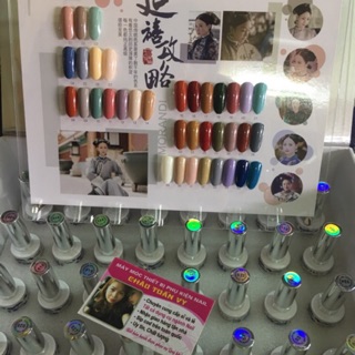 Sét sơn gel 36 màu ( tặng kèm bảng màu)