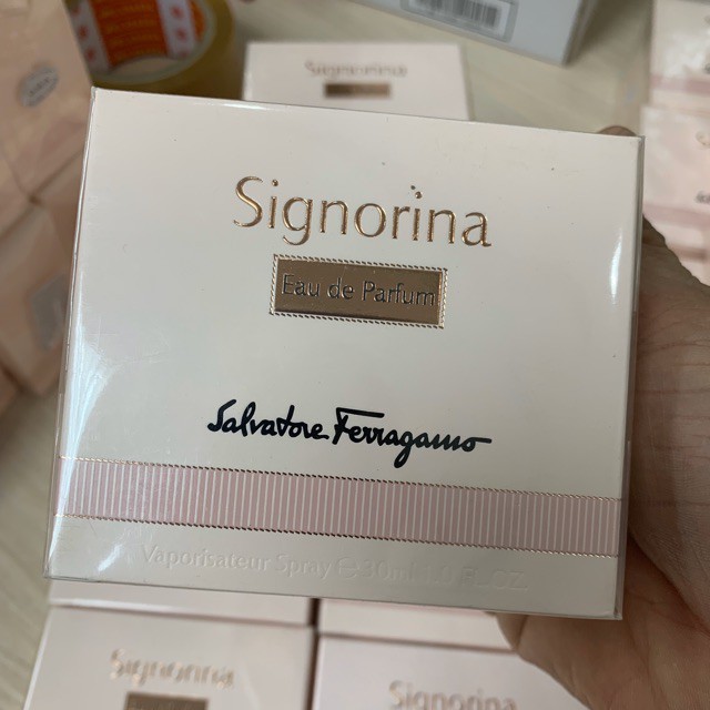 [HÀNG CHÍNH HÃNG] NƯỚC HOA SALVATORE FERRAGAMO SIGNORINA EDP SP. 30ML FGM41202 FULL SEAL [HOÀN TIỀN GẤP 1000%]