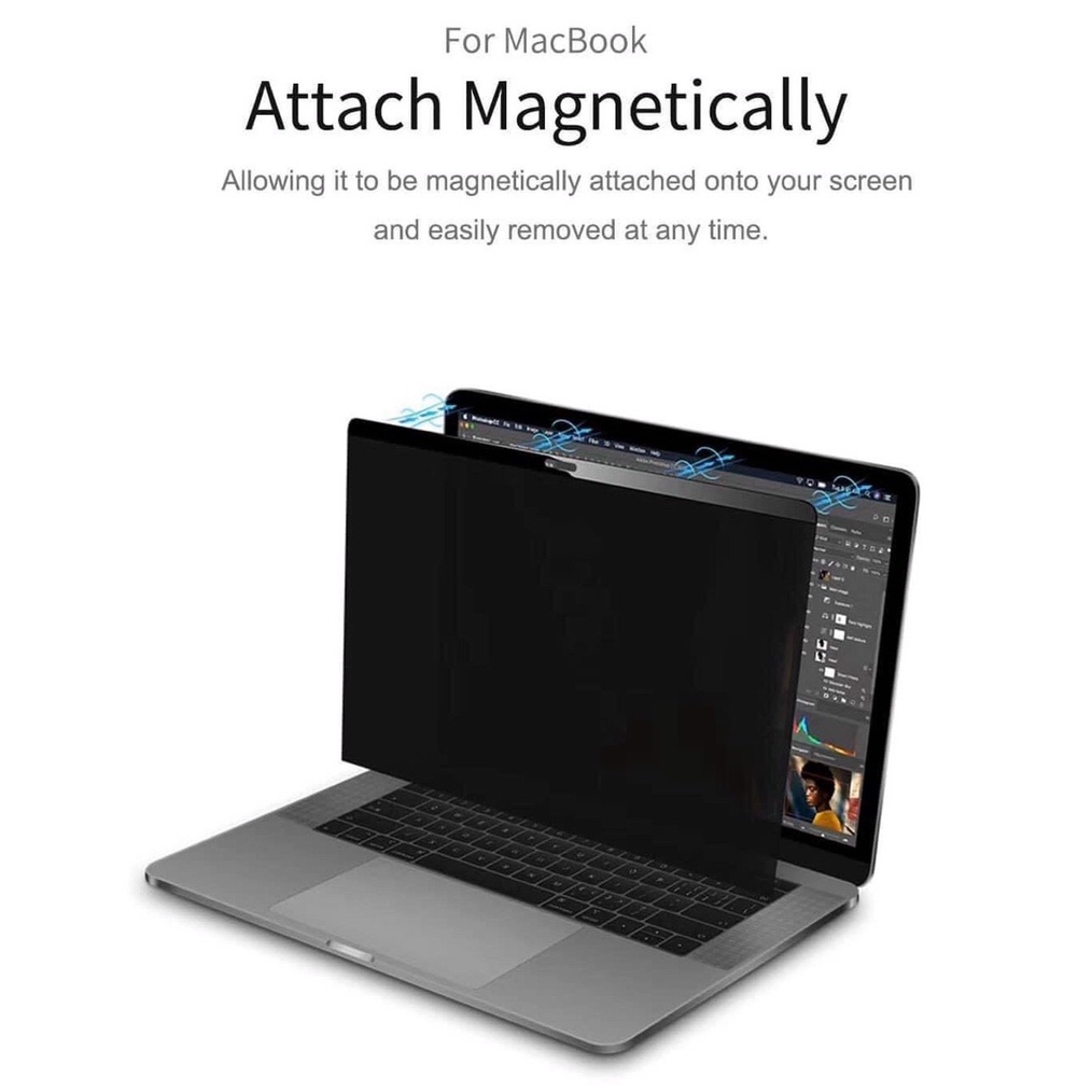 Miếng dán film Chống Nhìn Trộm WiWU cho MacBook Pro 14.2/MacBook Air 13.3/13pro
