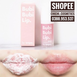 [320081] Tẩy da chết môi dạng sủi bọt Bubi Bubi Lip - 12ML