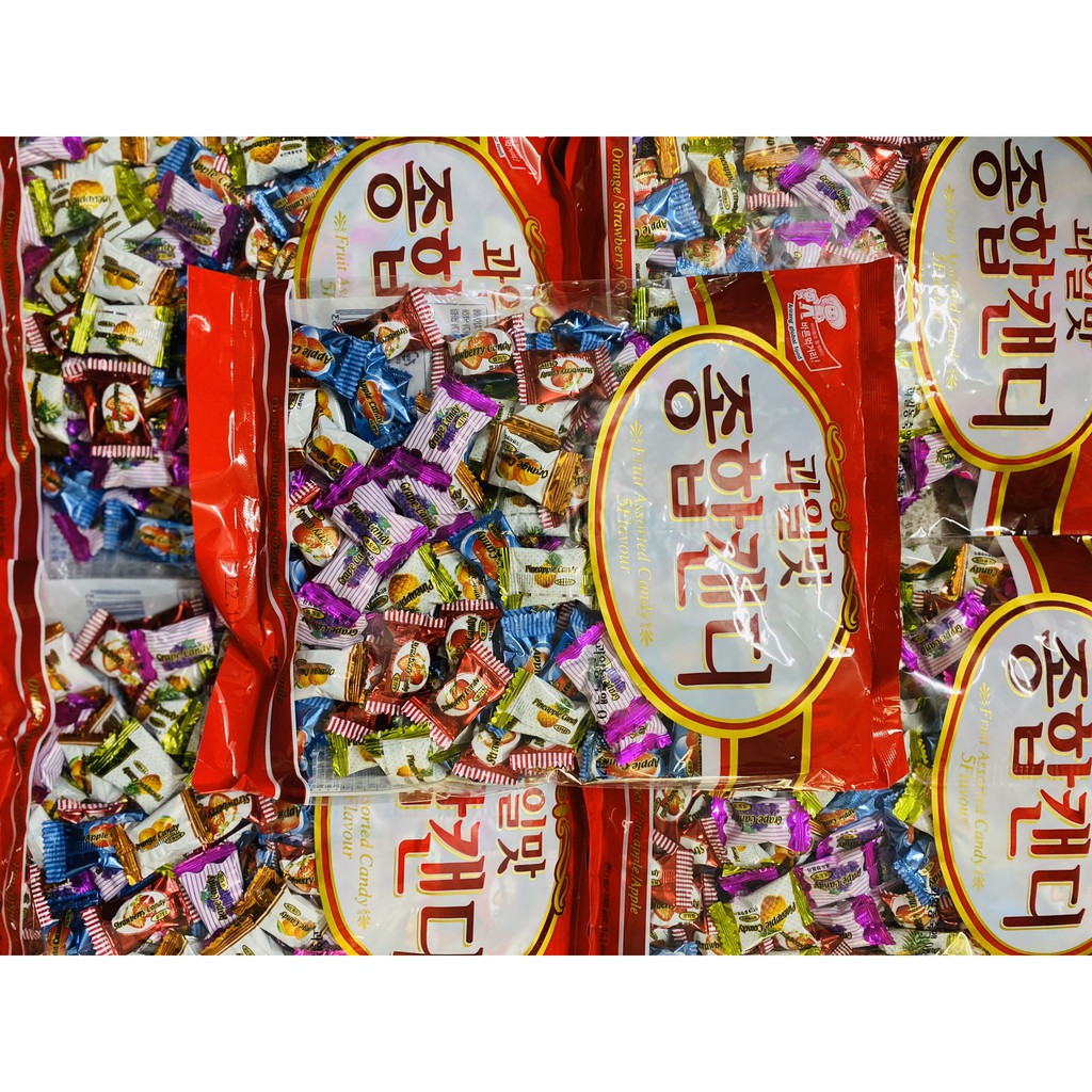 Kẹo cứng hoa quả năm vị 750 g Arirang Hàn Quốc
