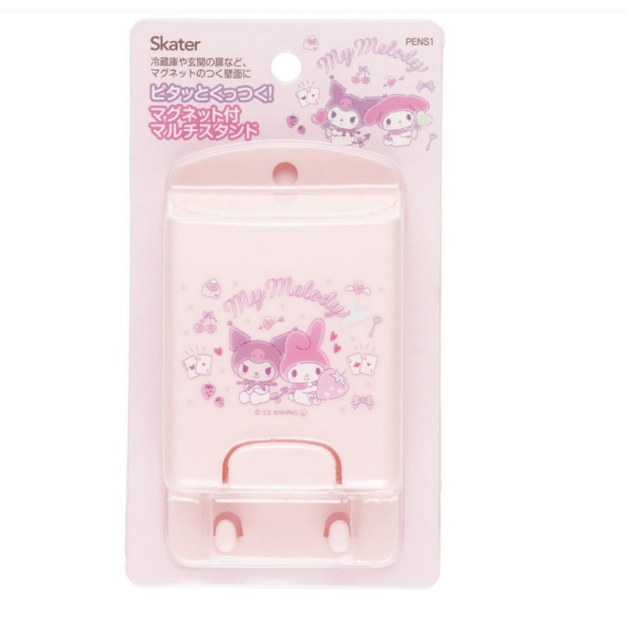 [SKATER] Mymelody &amp; Kuromi Sổ Ghi Chú Đa Năng Dễ Thương Có Nam Châm (Lưu Trữ Nhỏ)