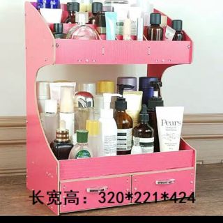 Kệ đựng mỹ phẩm gỗ