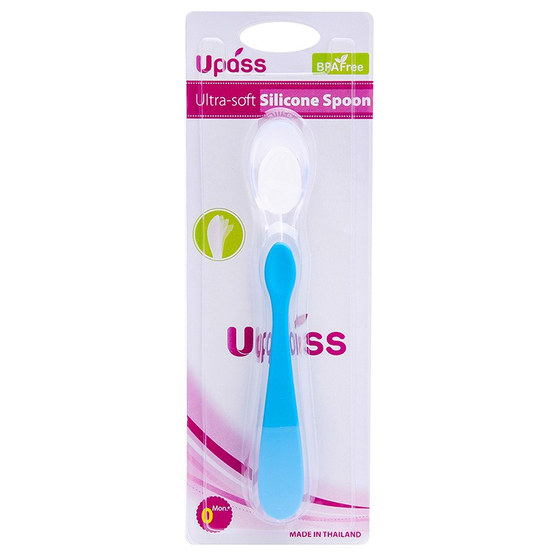 Thìa ăn dặm silicon siêu mềm Upass (Thailand) UP3019N