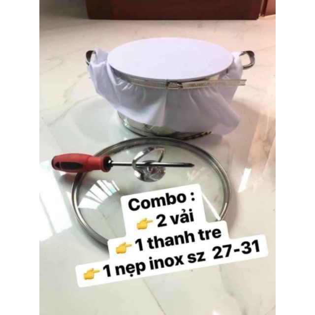 Bộ dụng cụ làm bánh cuốn (loại 1)