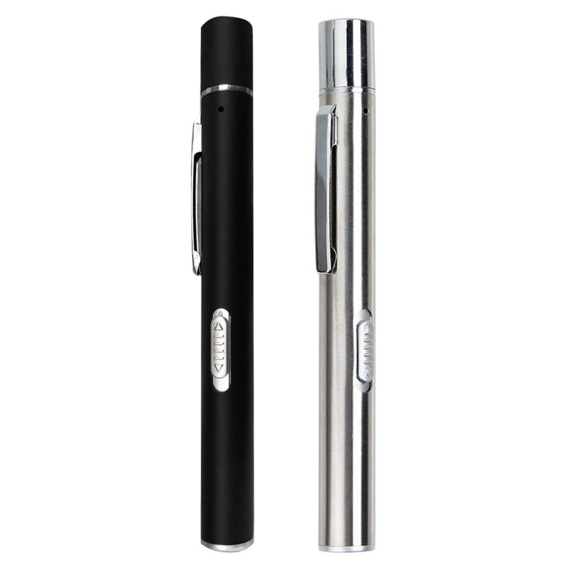 Đèn Pin LED Mini 2 Trong 1 Ánh Sáng Trắng / Vàng Đa Ứng Dụng Có Thể Sạc Lại Bằng Cổng USB