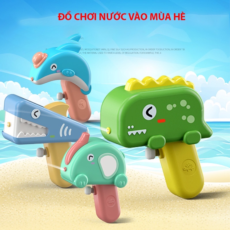 [Sale sốc] Đồ chơi cho bé súng bắn nước hình thú siêu đáng yêu mẫu hot 2022 - Chơi là mê, đồ chơi trẻ em