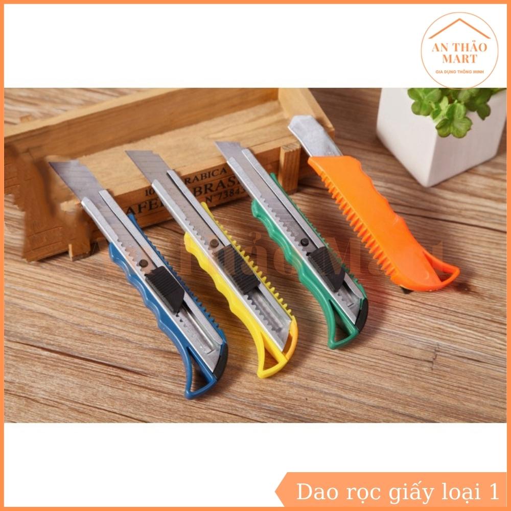 Dao Rọc Giấy Chuyên Dụng Cỡ Lớn Loại 1, Đã Bao Gồm Lưỡi Dao Cứng Bền Bỉ
