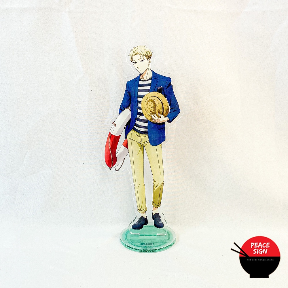 Mô hình SPY X FAMILY ver THỦY THỦ standee Gia Đình Điệp Viên tượng acrylic anime mica chibi trang trí trưng bày