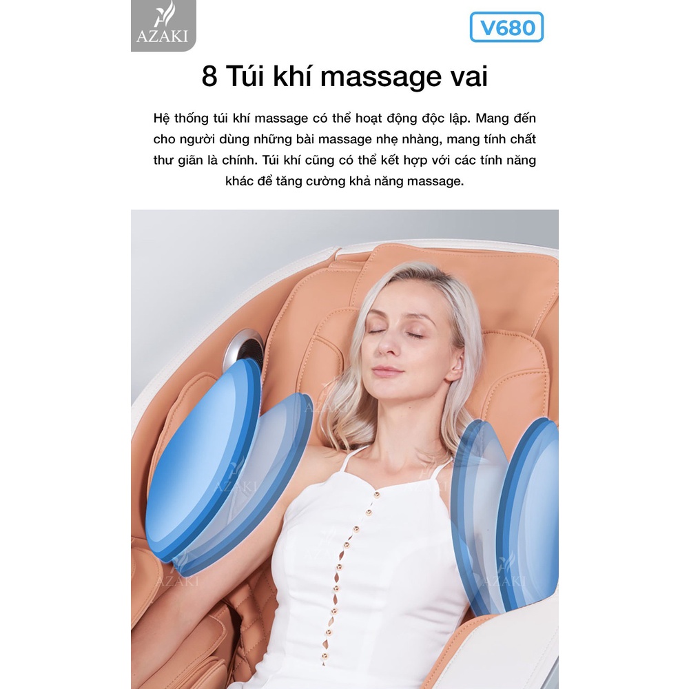 Ghế Massage Cao Cấp Azaki V680