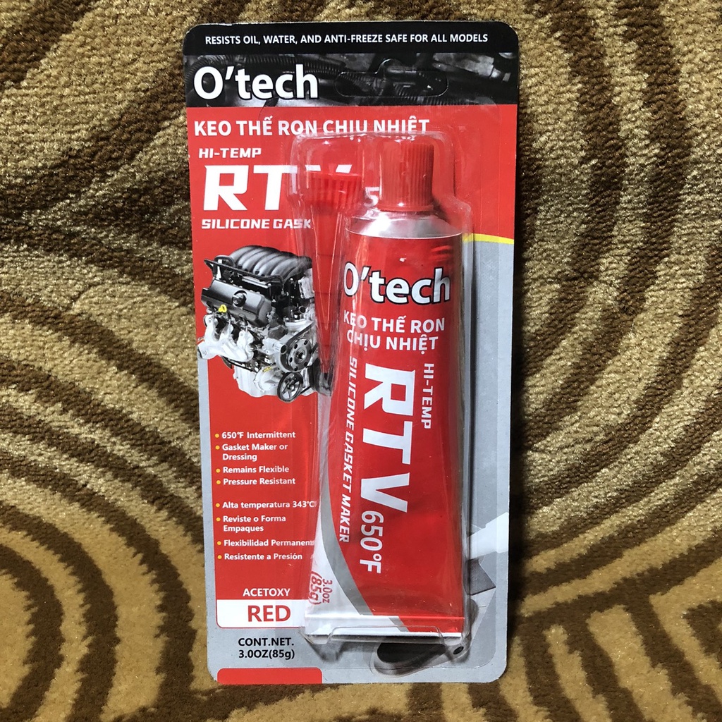 Keo thế ron chịu nhiệt độ cao O'tech 650F - 85gr