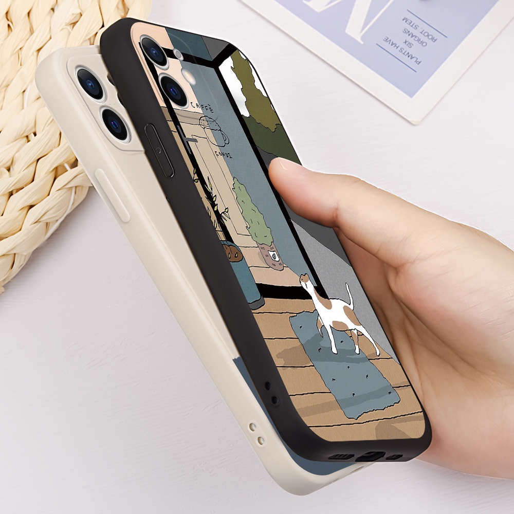 Ốp điện thoại in hình mèo lười chống trầy cho Redmi Note 10 8 9 9T Pro Max Redmi 10 10S 4G Pro Max Redmi 9 9A