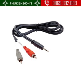 Dây loa 1 ra 2 10m - Dây 3.5 dương ra 2 đầu AV MH11