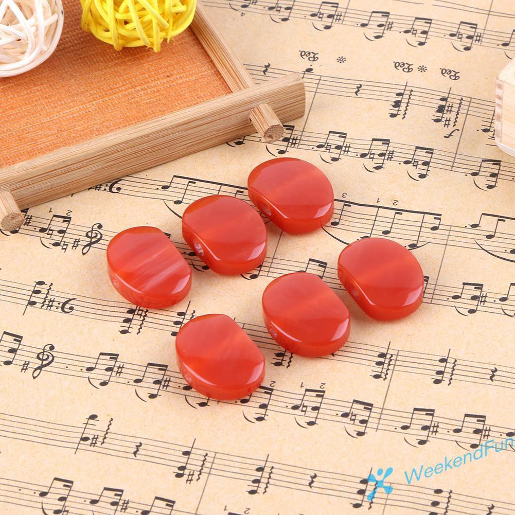 【COD】6pcs Guitar Tuning Pegs Tuners Heads Replacement Buttons Knobs Handle Cap