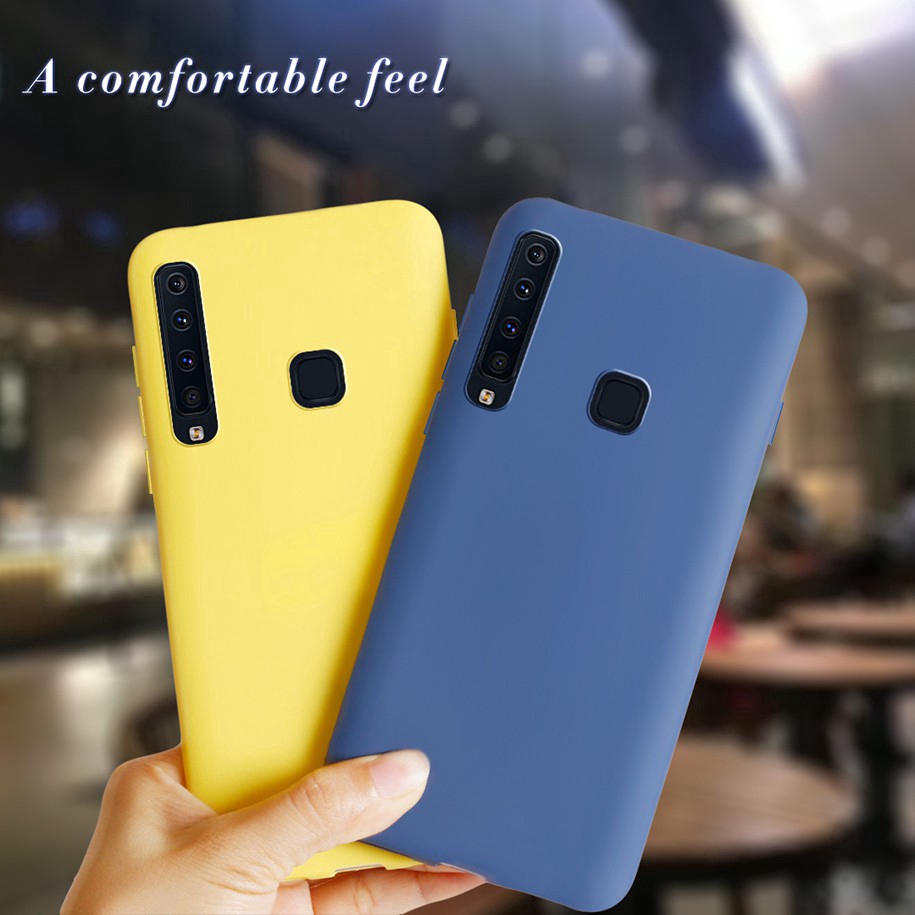 Ốp điện thoại Silicone TPU mềm màu trơn cho SAMSUNG GALAXY A9S A9 2018 STAR A920F SM-A920F 2018