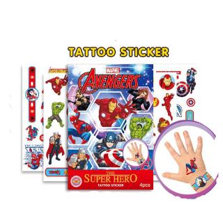 Hình Xăm Dán Tạm Thời Hình Superero Paw Patrol Pony Sofia Lấp Lánh