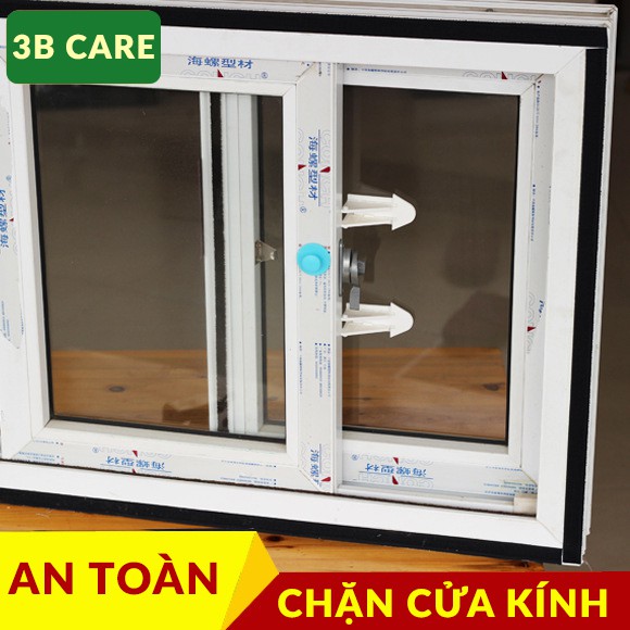 Chặn cửa kính đẩy hình bướm