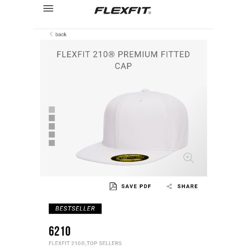 Nón mũ snapback bít đuôi màu trắng,nón snapback size nhỏ chính hãng