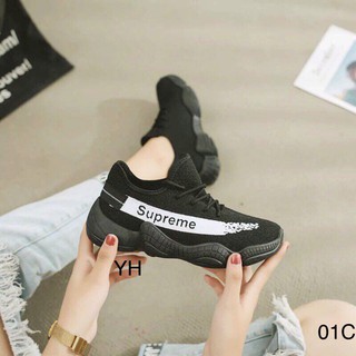 Giày Thể Thao Nữ Đế Mềm Supreme