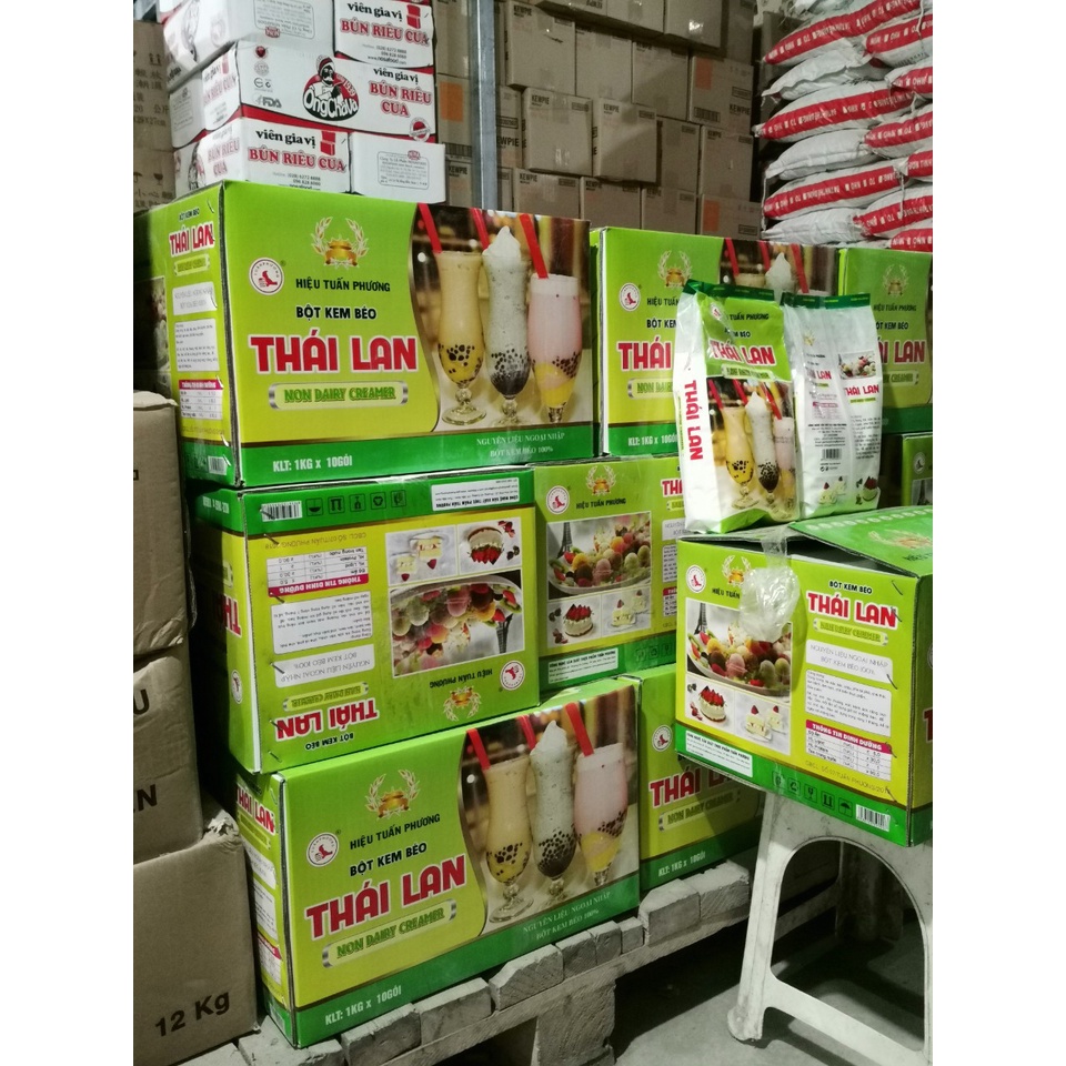Bột kem béo 1kg , thùng 10 gói
