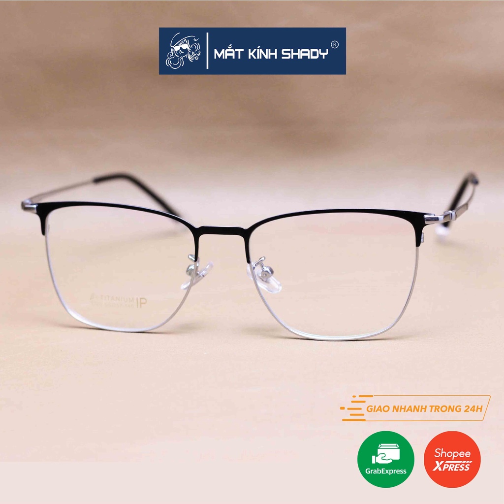 Gọng Kính Titanium Cao Cấp Shady Unisex G1397 (Nhiều Màu)