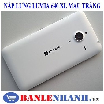 NẮP LƯNG LUMIA 640 XL MÀU TRẮNG
