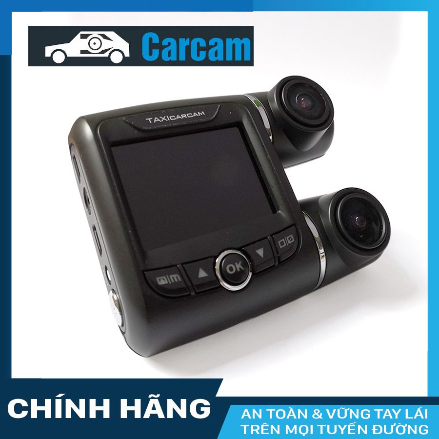 Camera hành trình Taxi Carcam chuyên dùng cho xe Grab và Taxi + thẻ nhớ 16/32GB Class 10 - hàng chính hãng