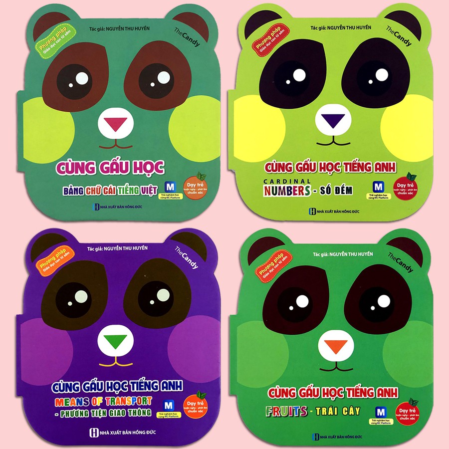 Sách - Cùng Gấu học tiếng Anh - Phần 1 (4q lẻ tùy chọn)
