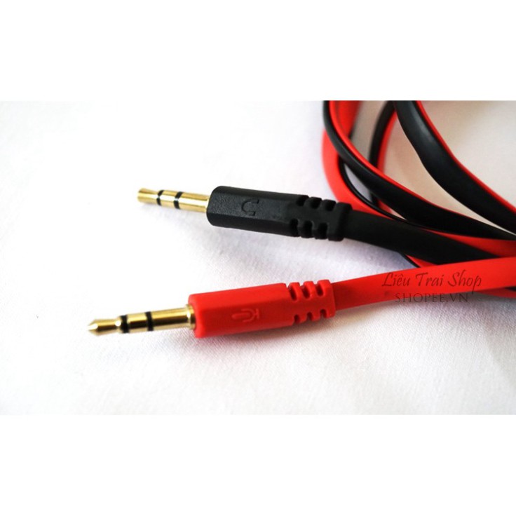 MIỄN PHÍ SHIP Cáp jack gộp audio và mic 2 vào 1 ra 3.5mm cáp chuyển tai nghe điện thoại cho máy tính PC SẢN PHẨM BÁN CHẠ