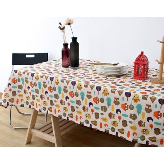 Khăn trải bàn vải canvas bền đẹp