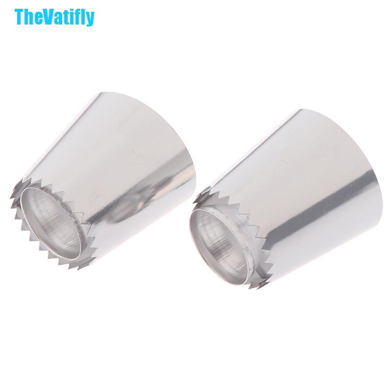 Bộ 2 Dụng Cụ Trang Trí Bánh Kem Bằng Inox Chuyên Dùng