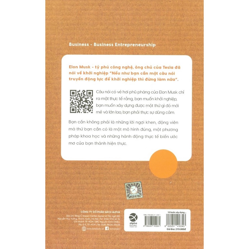 Sách - 10 Bước Xây Dựng Thành Công Thương Hiệu Việt Trên Amazon