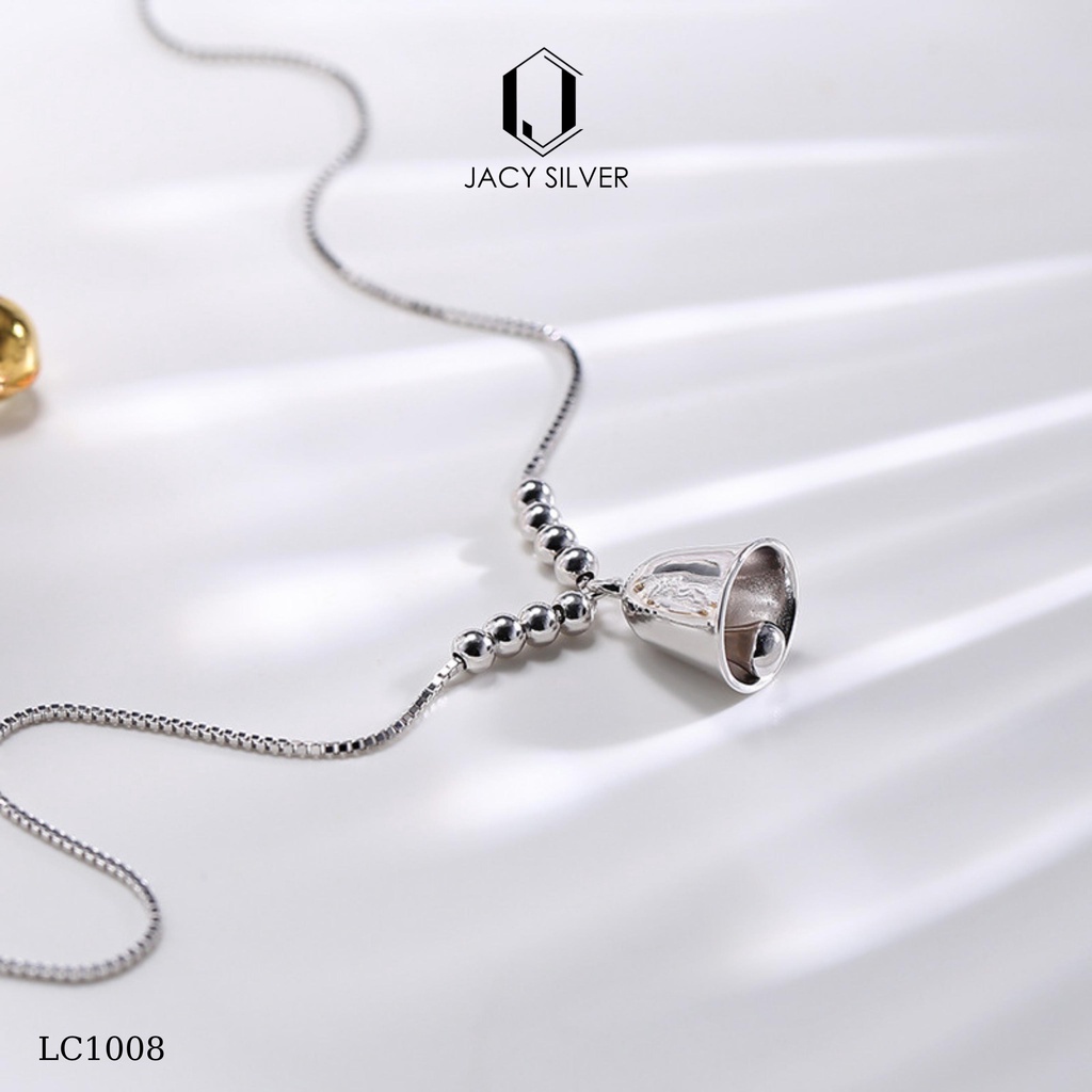 Lắc Chân Bạc 925 Quả Chuông Bell Ankalet, Vòng Chân Bạc Ý Cho Nữ Jacy Silver LC1008