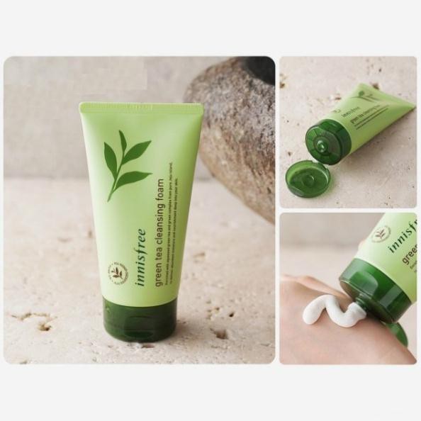 Sữa Rửa Mặt Trà Xanh Innisfree Green Tea Cleansing Foam 2019