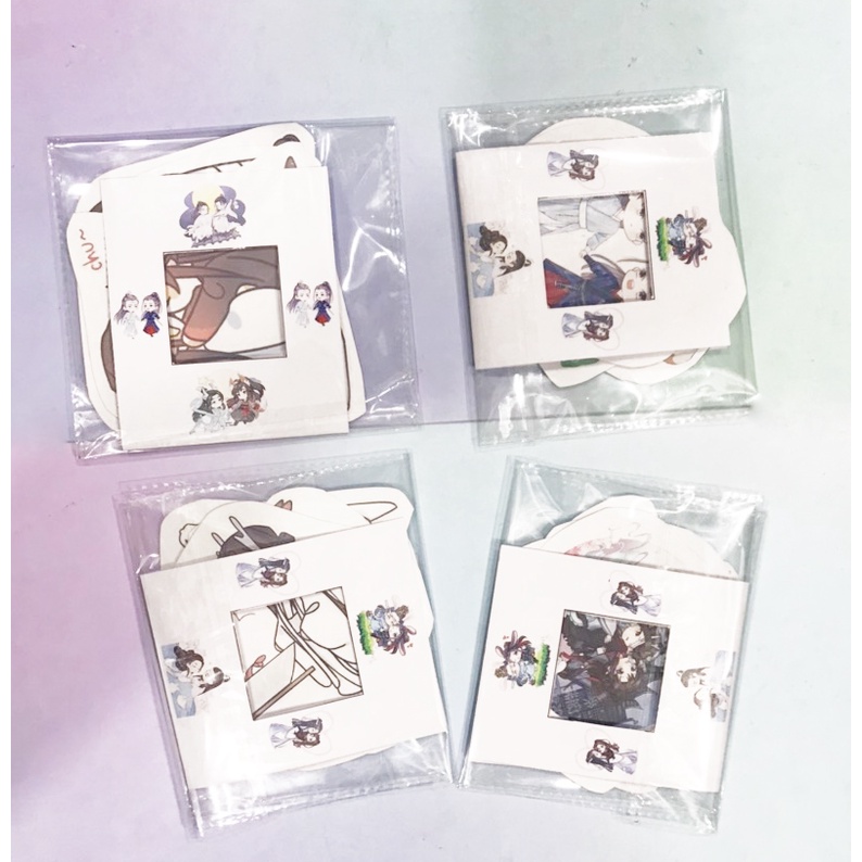sticker Trần Tình Lệnh cắt rời size to SCI45 có bao giấy cute dễ thương bullet journal