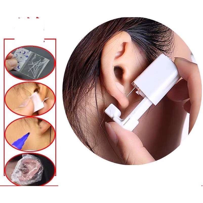 Bộ xỏ khuyên titan tại nhà không đau, không sưng, không tạo mủ