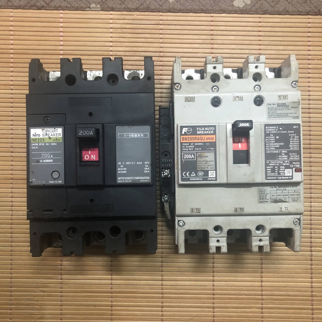 Aptomat 3pha, MCCB 3pha 380V 30A đến 175A