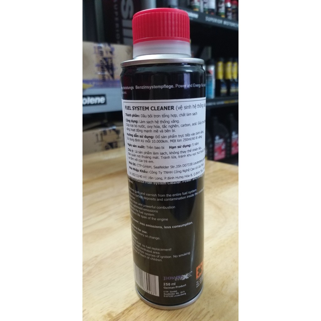 Dung dịch vệ sinh hệ thống xăng ô tô Bluechem  FUEL SYSTEM CLEANER BC 33028E