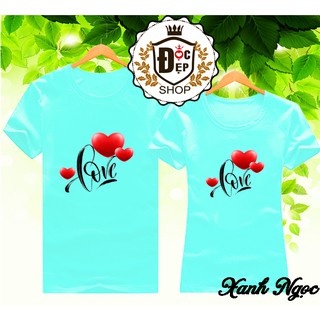 Áo Đôi Love tim bay LTB01