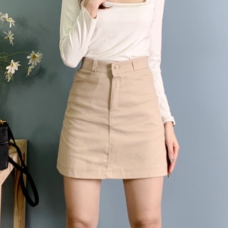 chân váy kaki chữ A