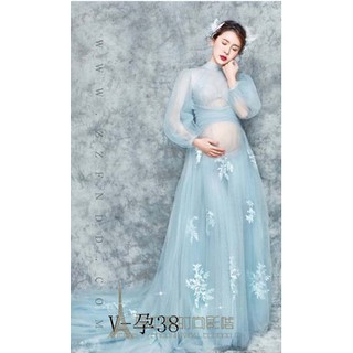 Đầm bầu dễ thương chụp ảnh nghệ thuật studio 2019