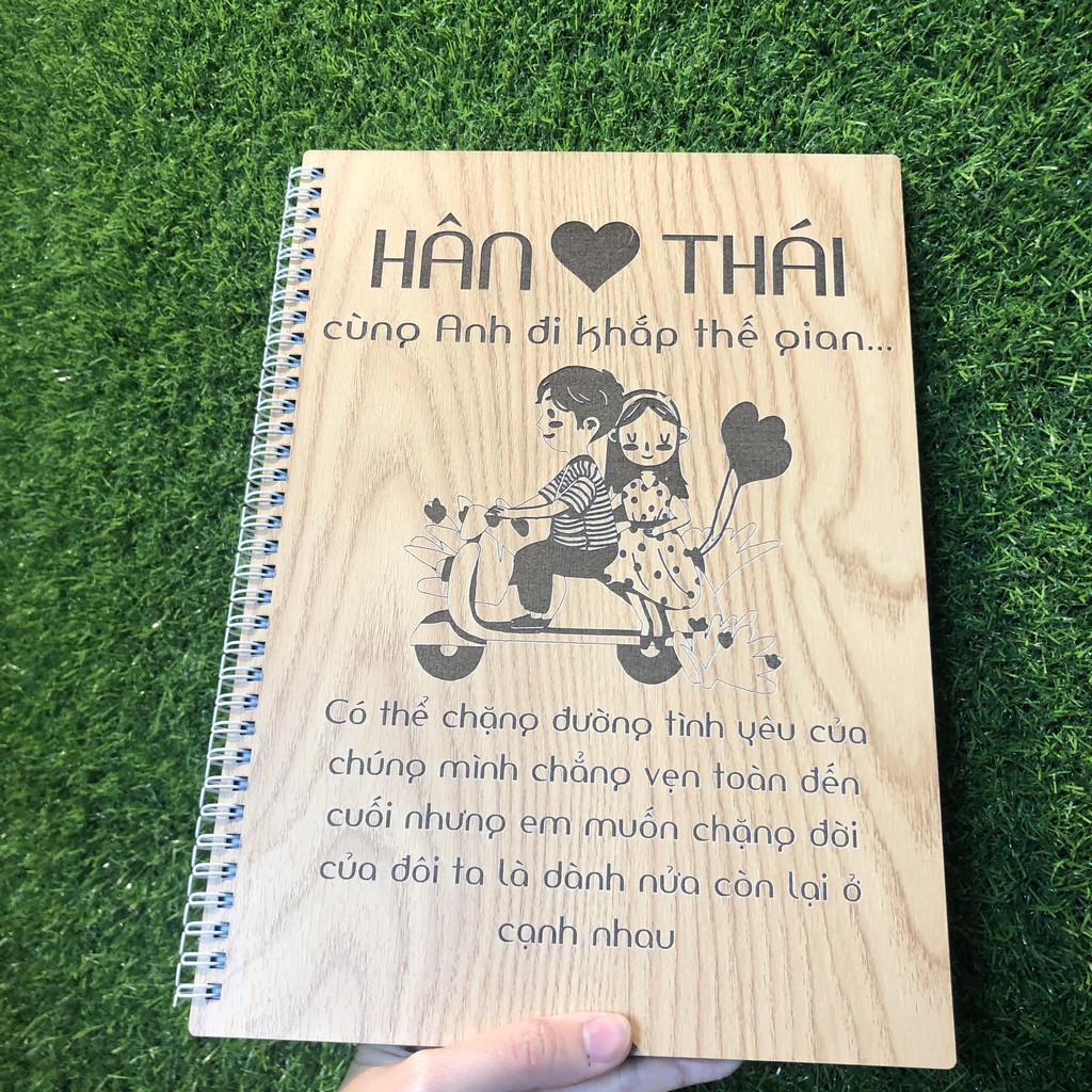 Sổ tay khắc theo yêu cầu_ sổ tay tình yêu_ sổ tay ý nghĩa tặng người yêu