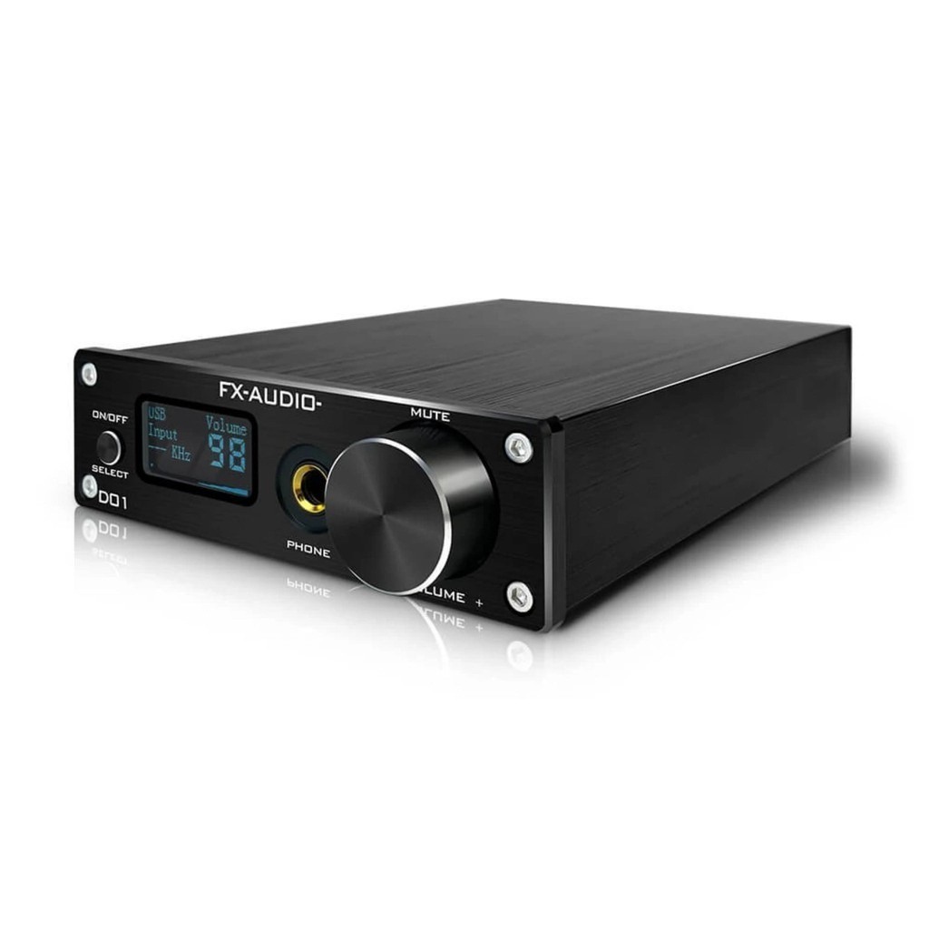 (Hàng Chính Hãng) Giải Mã FX-Audio DAC D01 - Bản Nâng Cấp DAC X7- Bộ Giải Mã 32 Bit/768Khz/ DSD512