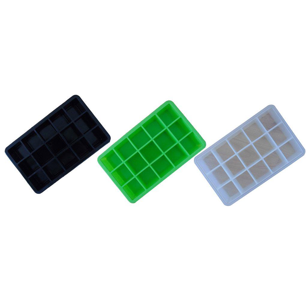 Khuôn Silicone Làm Đá Viên 15 Ngăn Tiện Dụng